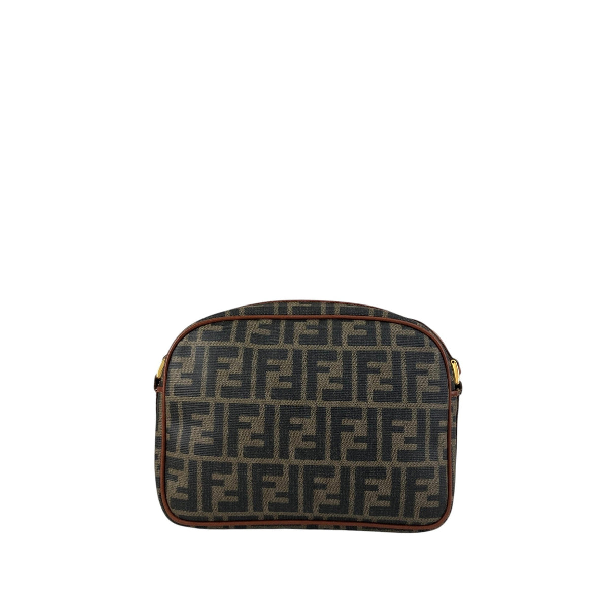 FENDI Zucca Logo Shoulder bag Brown Vintage ycr64x