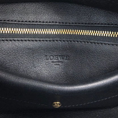 LOEWE Amazona28 Anagram Small Boston bag Handbag Black Vintage hf8cwp