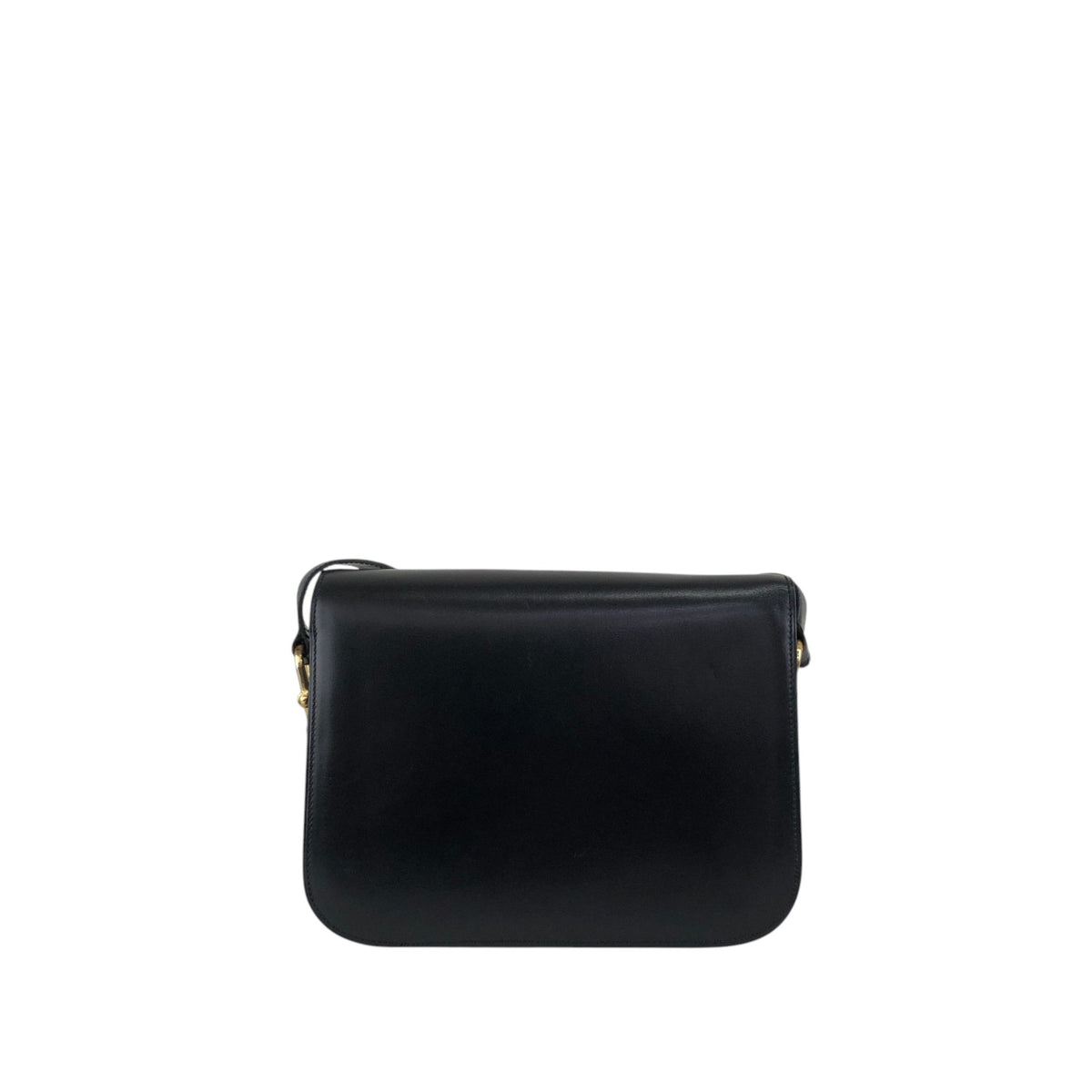 CELINE Horse Bit Shoulder bag Black Vintage jh7wiz