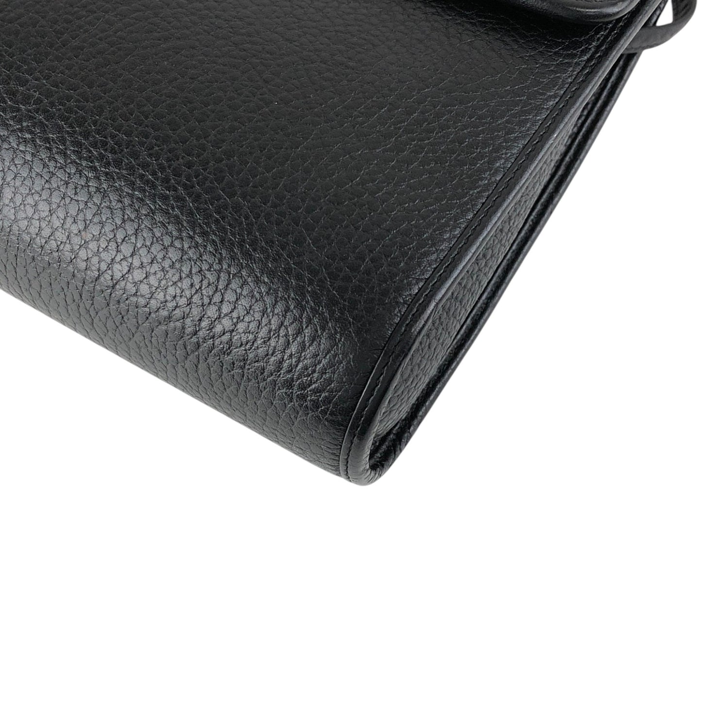 Christian Dior Logo Shoulder bag Black Vintage dm5c8k