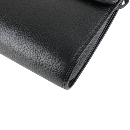 Christian Dior Logo Shoulder bag Black Vintage dm5c8k