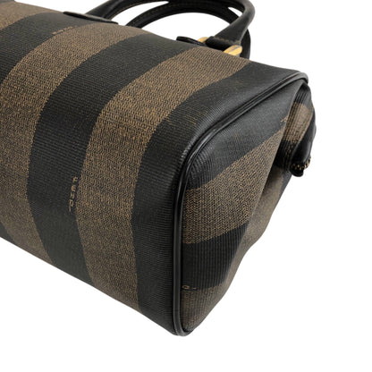 FENDI Pecan Two-way Handbag Shoulder bag Black Vintage tyz7ma