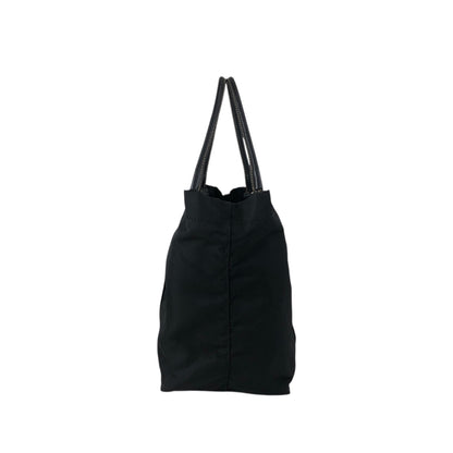 PRADA Tessuto Triangle Logo Totebag Black Vintage z2xxbv