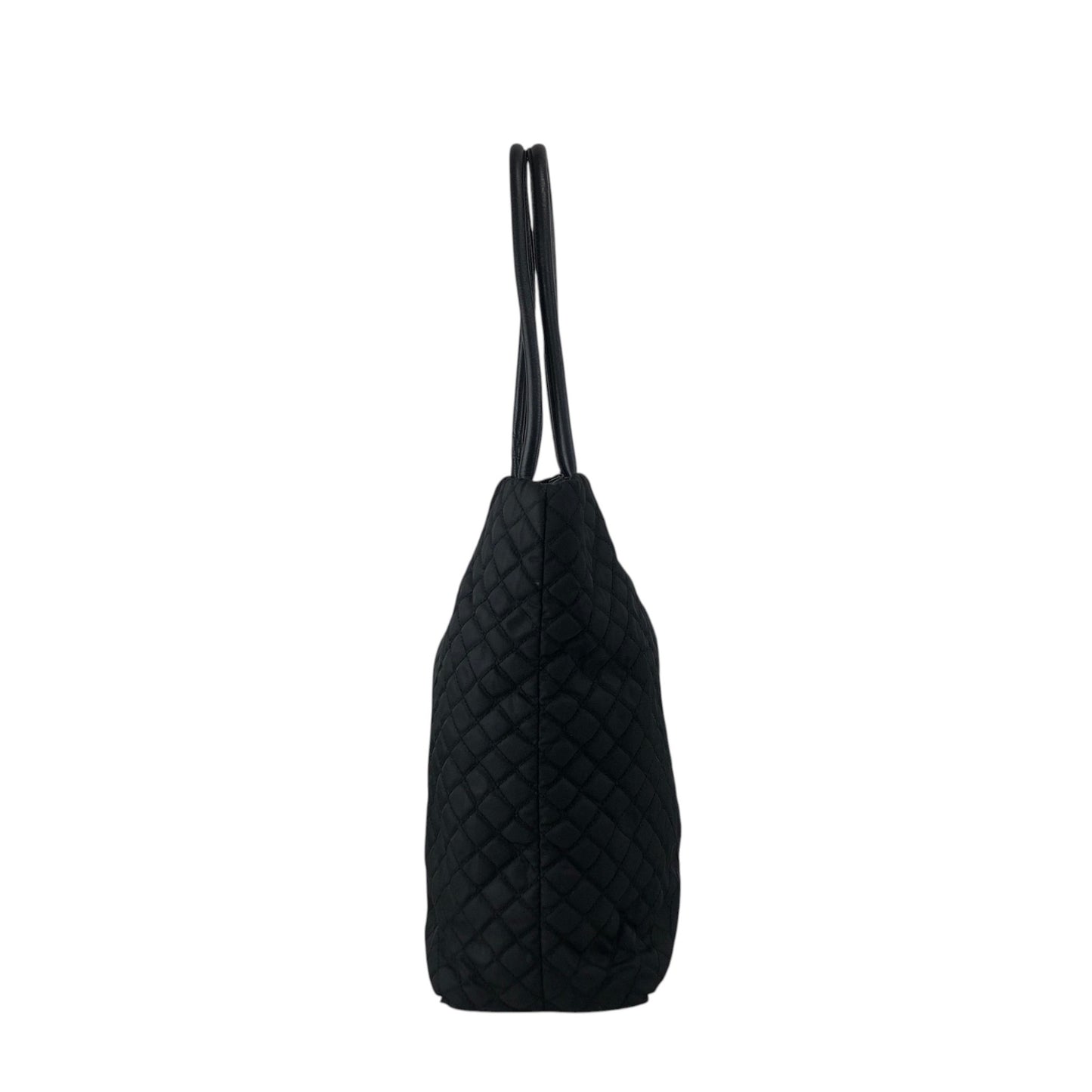 PRADA Logo Totebag Black Vintage 58xguc