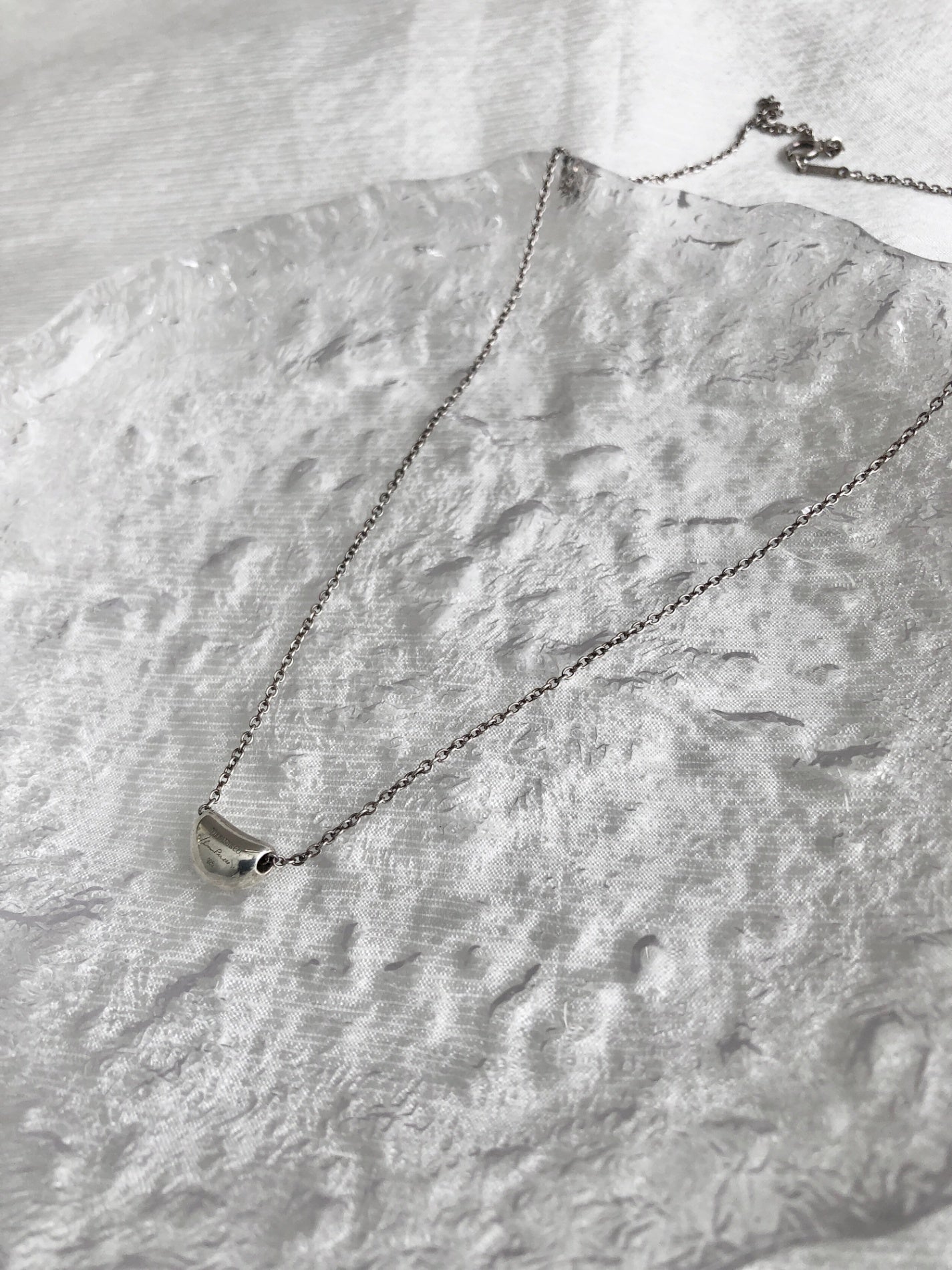 Tiffany & Co. SILVER925 Necklace Silver Vintage uvvacx