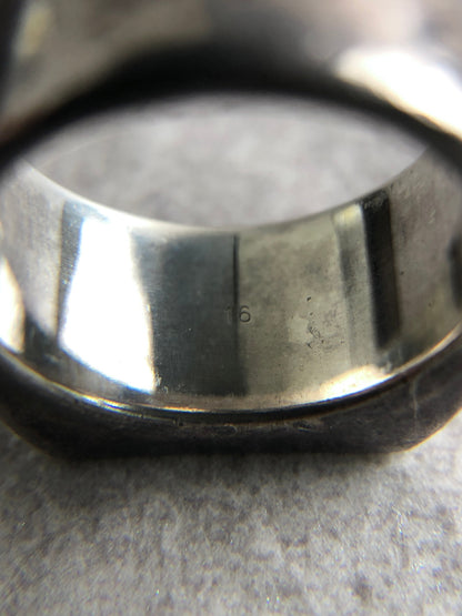 GUCCI G Motif  Ring Silver Vintage u4atsw
