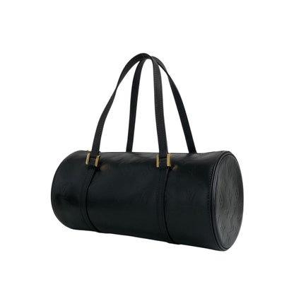 LOUIS VUITTON Handbag Totebag Black Vintage tesgbf