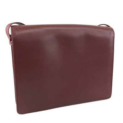 Cartier Shoulder bag Bordeaux Vintage 3m6y5t