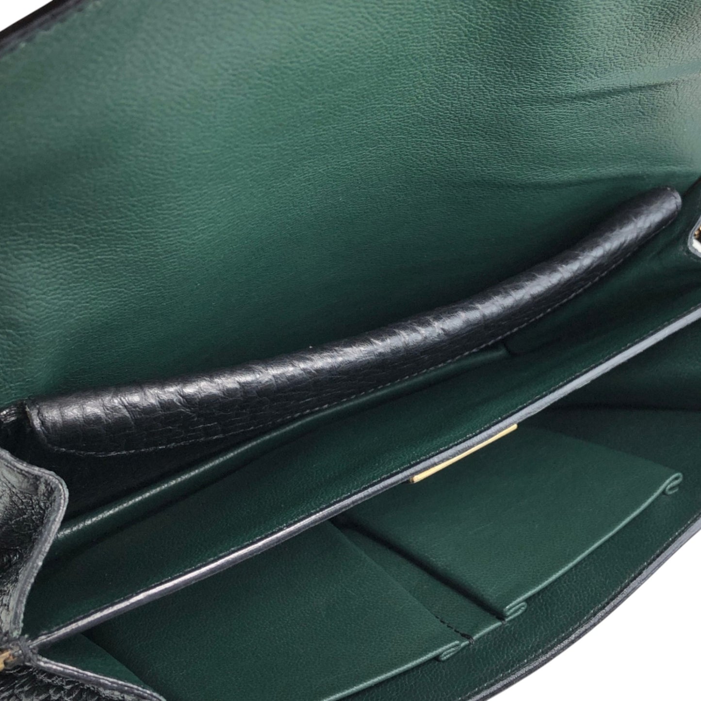 PRADA Lock Shoulder bag Black Vintage pjtker