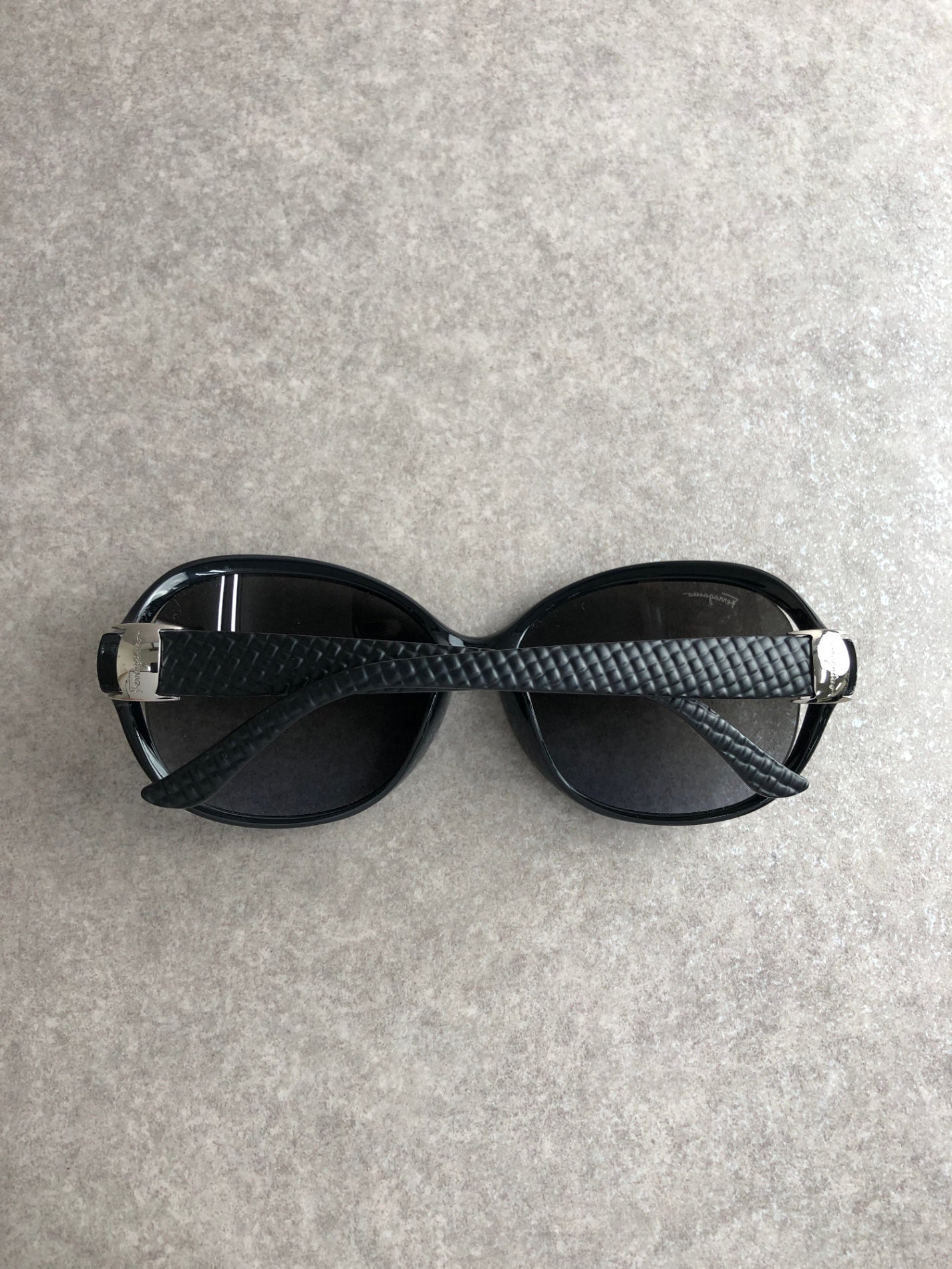 Salvatore Ferragamo Vala Sunglasses Black Vintage seipas