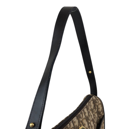 Christian Dior Trotter Shoulder bag Brown Vintage f2cedr