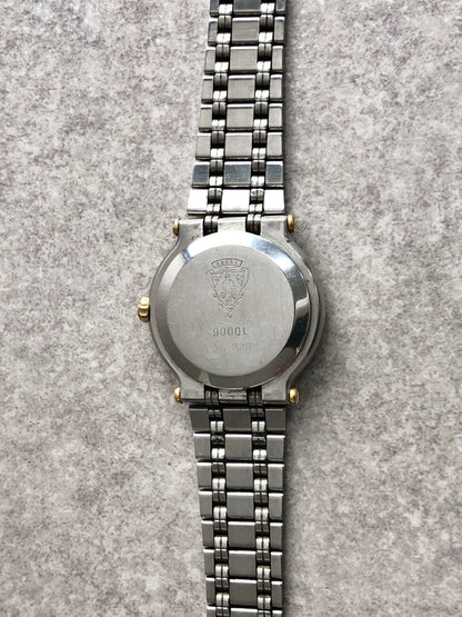 GUCCI Watch Silver×Gold 9000L Vintage r346dk