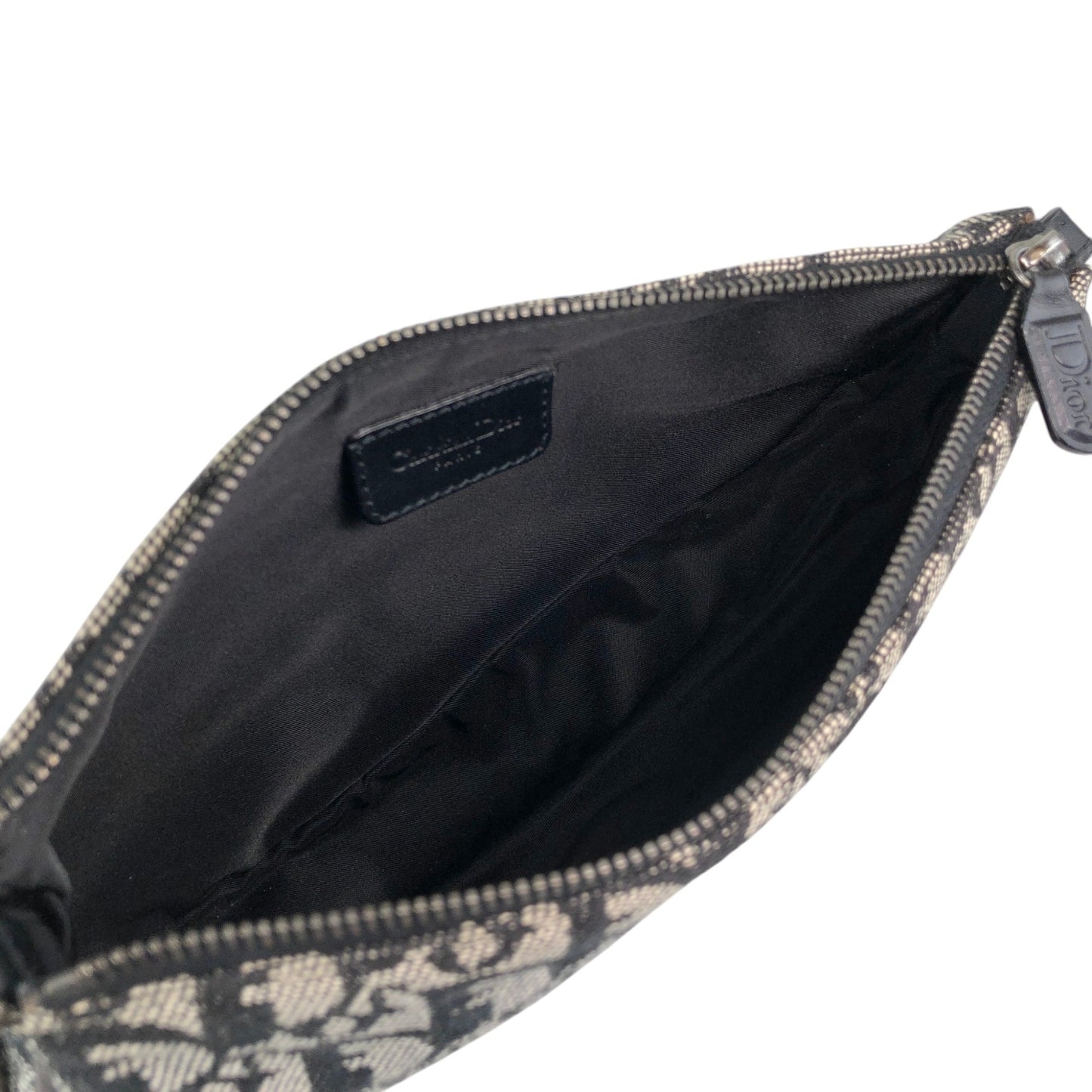 Christian Dior Trotter Shoulder bag Black Vintage rnufs3
