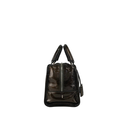 LOEWE Amazona28 Anagram Handbag Brown Vintage j8tjia