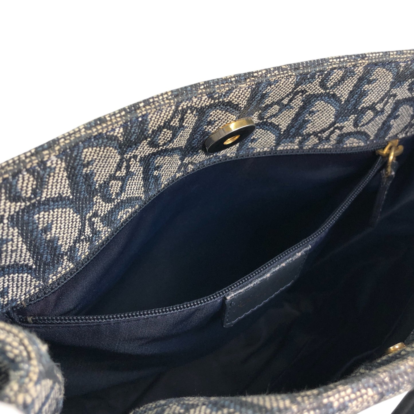 Christian Dior Trotter Totebag Navy Vintage hhwgat