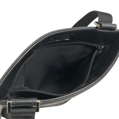 GUCCI GG Canvas Shoulder bag Black Vintage uzkpxi