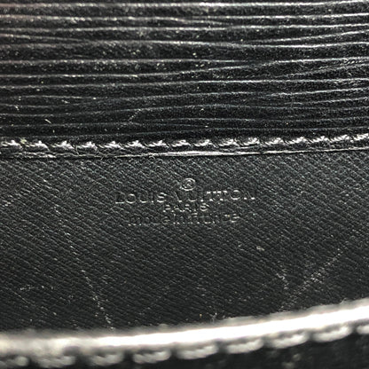 LOUIS VUITTON ルイヴィトン エピ  ショルダーバッグ ブラック LV レザー フロントバックル ipzw8h