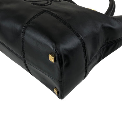 LOEWE Anagram Totebag Black Vintage ycheug