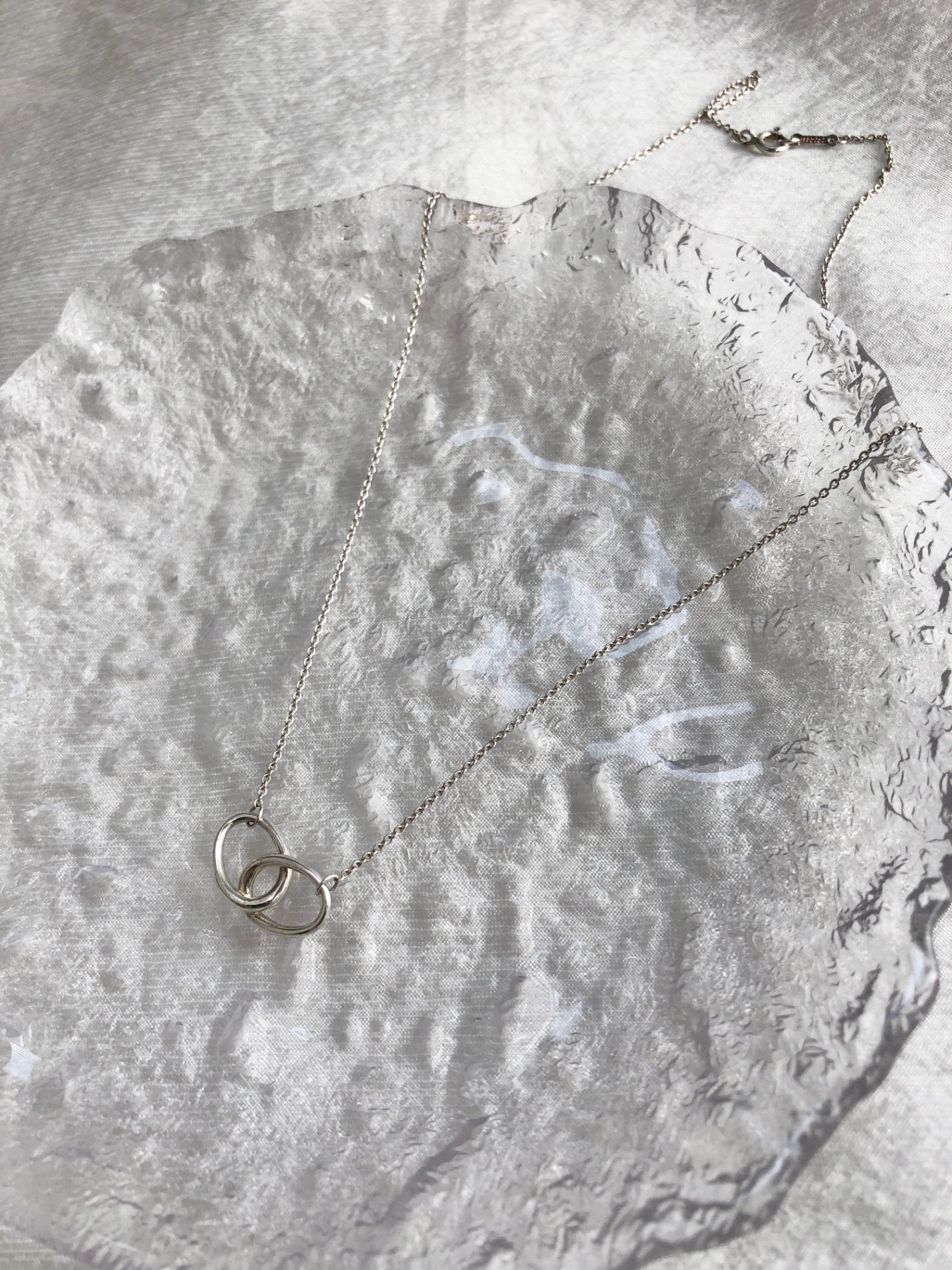 Tiffany & Co. SILVER925 Necklace Silver Vintage c35nbw