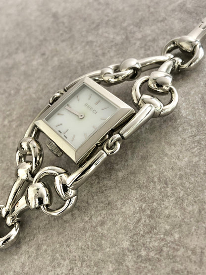 GUCCI Watch Silver 116.3 Vintage tv2tvg