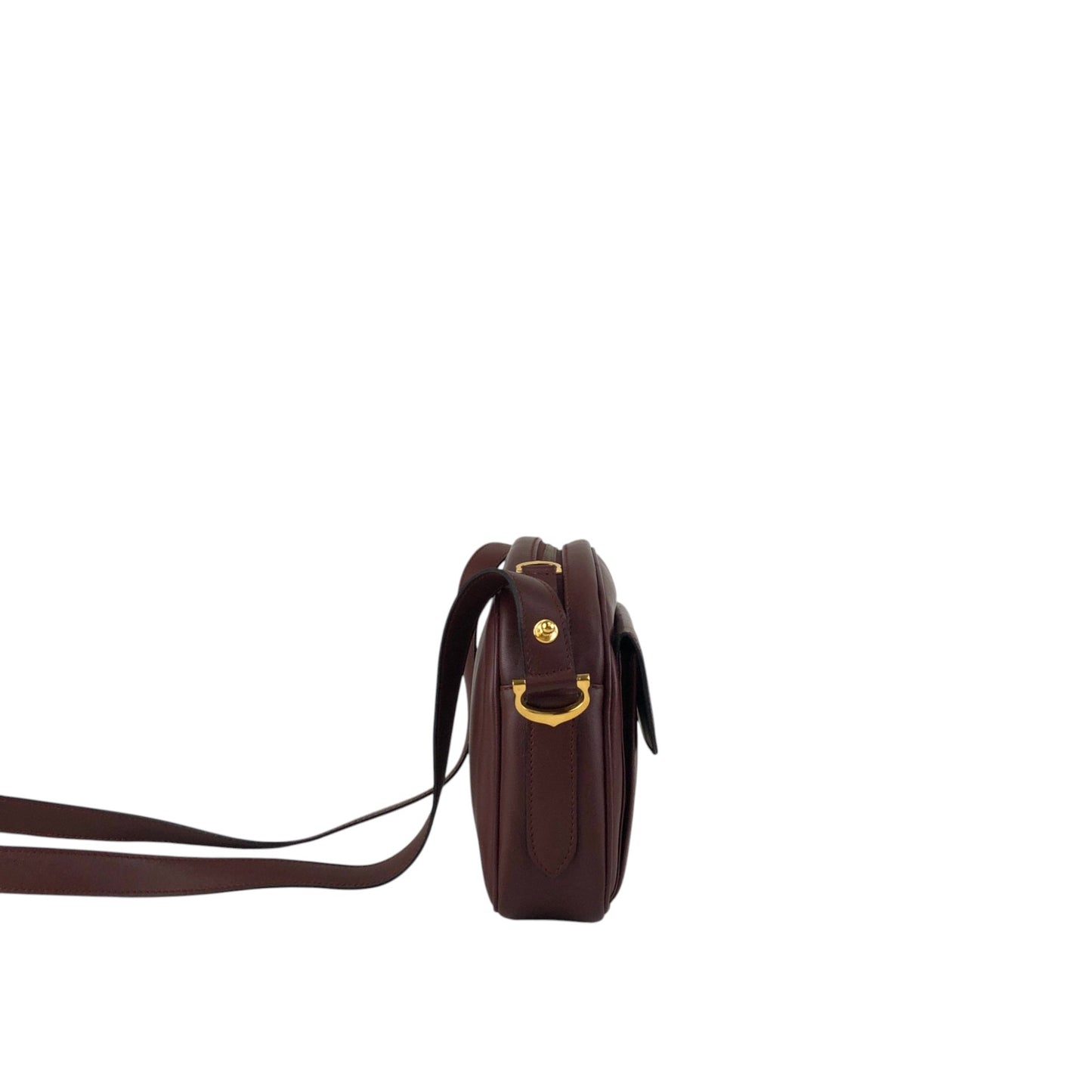 Cartier Logo Shoulder bag Bordeaux Vintage vfnedy