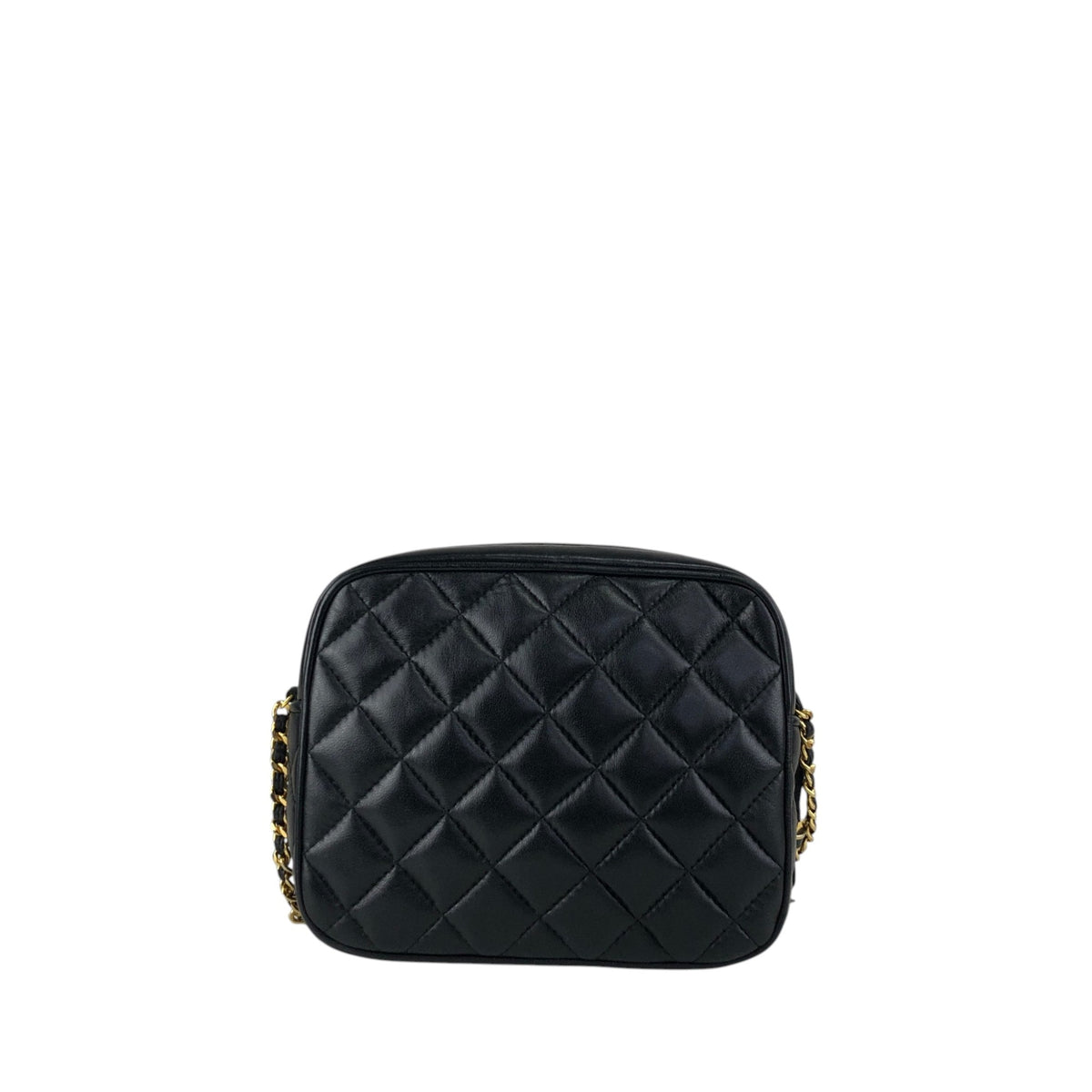 GIVENCHY Logo Tassel Chain Shoulder bag Black Vintage sgwgmf