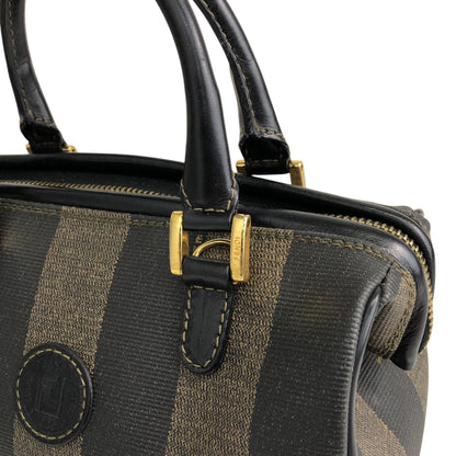 FENDI Pecan Two-way Small Handbag Shoulder bag Black Vintage aybaes