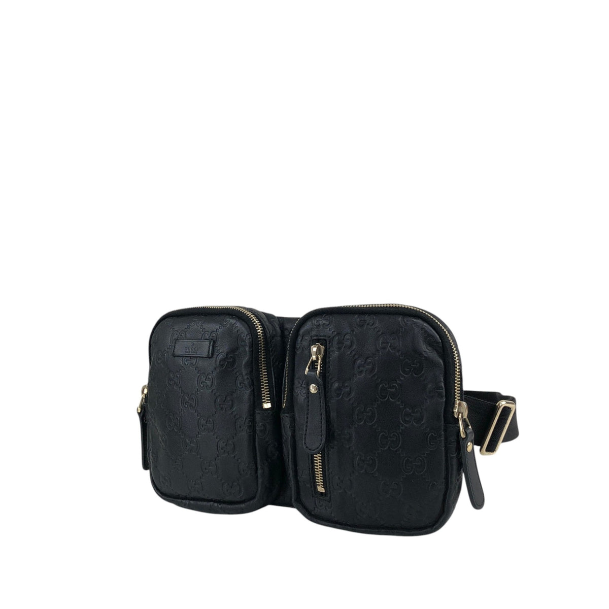 GUCCI Shoulder bag Sling bag Black Vintage 2b2jge
