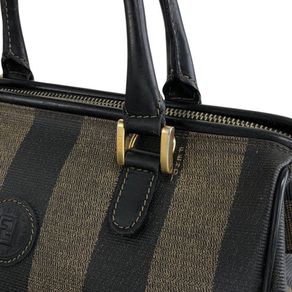 FENDI Pecan Two-way Handbag Shoulder bag Black Vintage tyz7ma