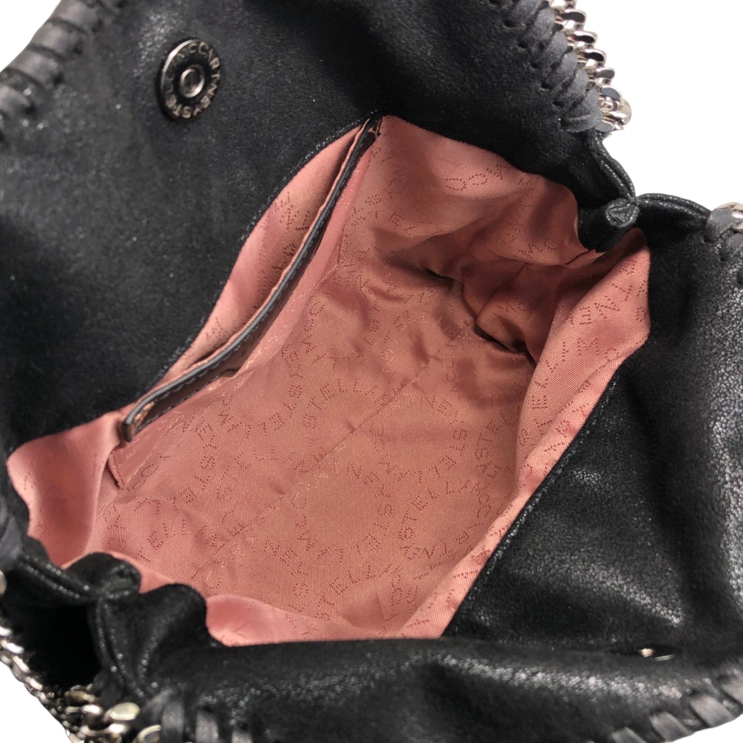 Stella McCartney Chain Handbag Shoulder bag Black Vintage 6f8ahi