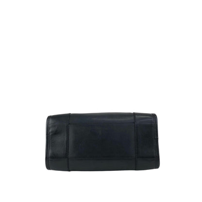 LOEWE Amazona28 Anagram Handbag Boston bag Black Vintage bda233