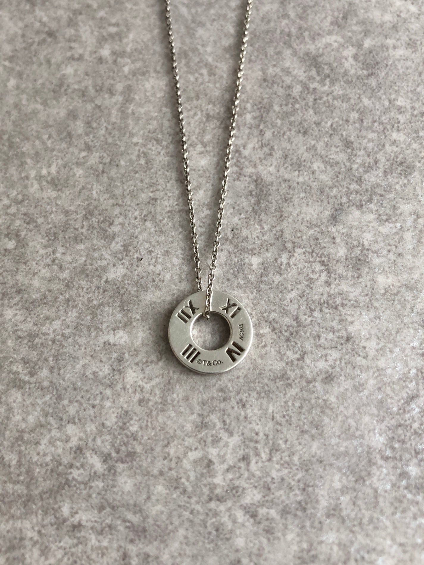 Tiffany & Co. Necklace Silver Vintage ytfexk