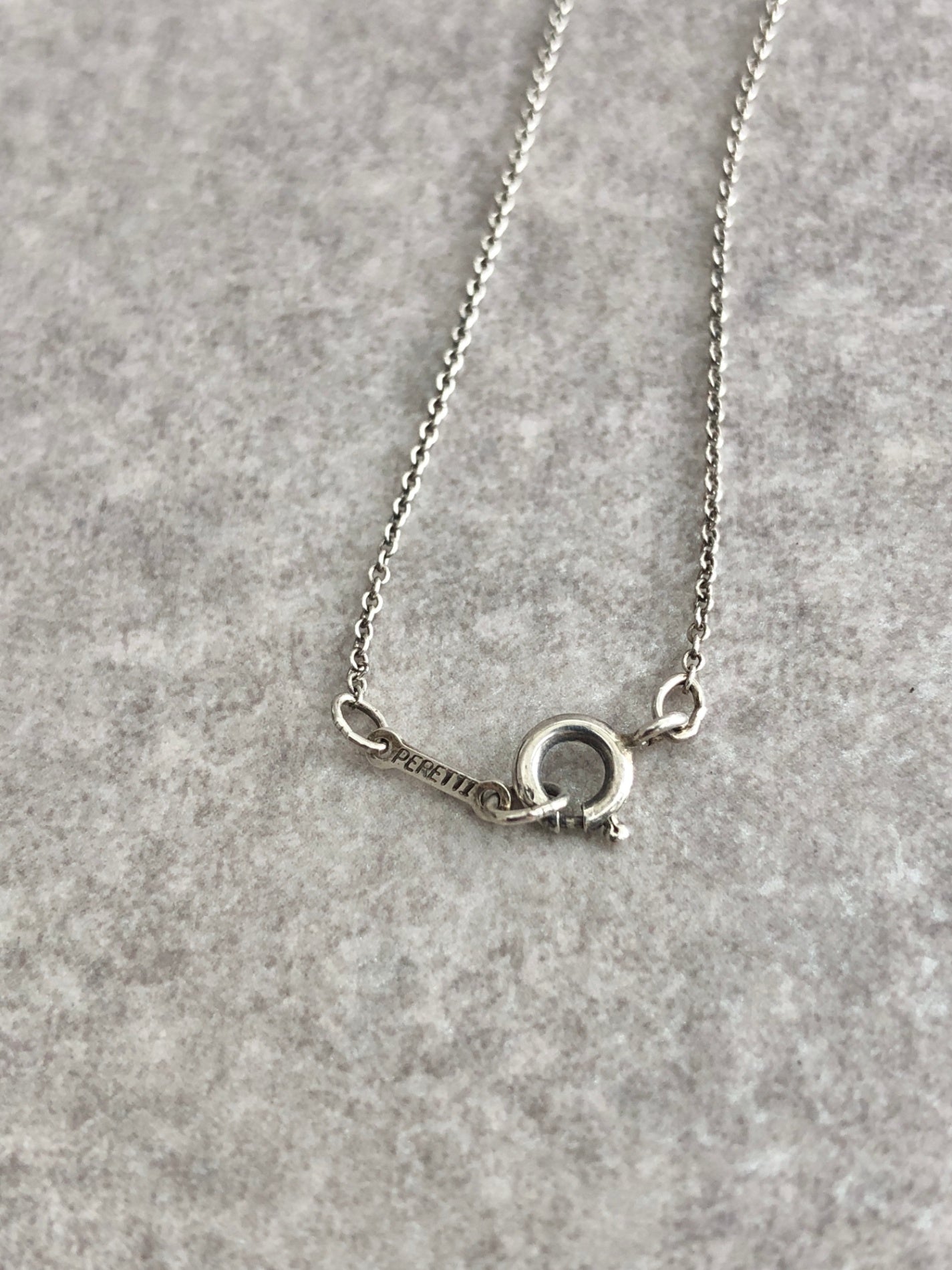 Tiffany & Co. SILVER925 Necklace Silver Vintage vxbiip