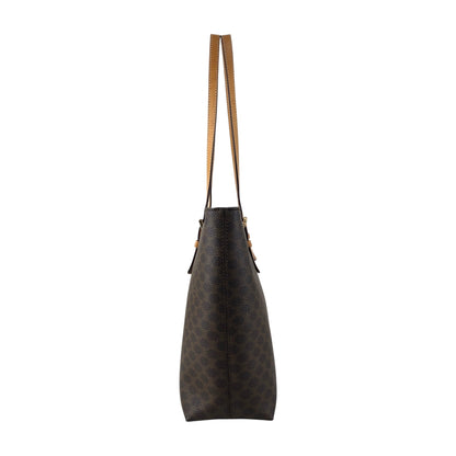 CELINE Macadam Totebag Brown Vintage 8azhcw