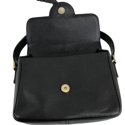 CELINE Circle Logo Shoulder bag Black Vintage bz4cv2