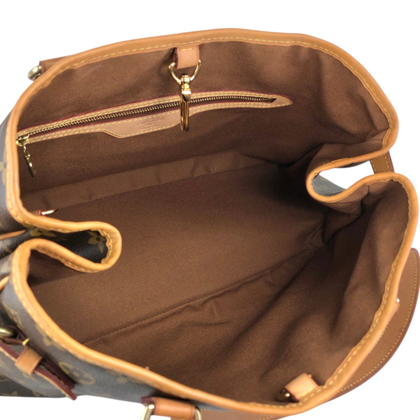 LOUIS VUITTON Monogram Handbag Batignolles Horizontal M51154 Totebag Brown Vintage f7etm4