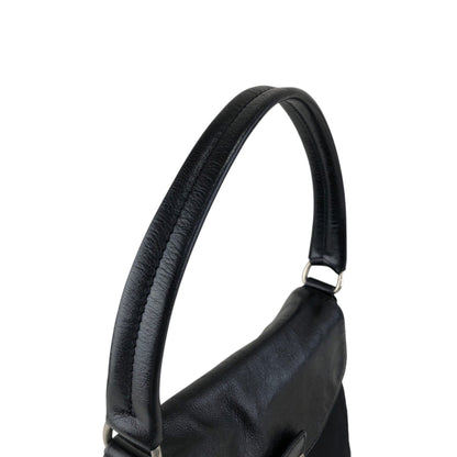 PRADA Push lock Shoulder bag Black Vintage vyves6