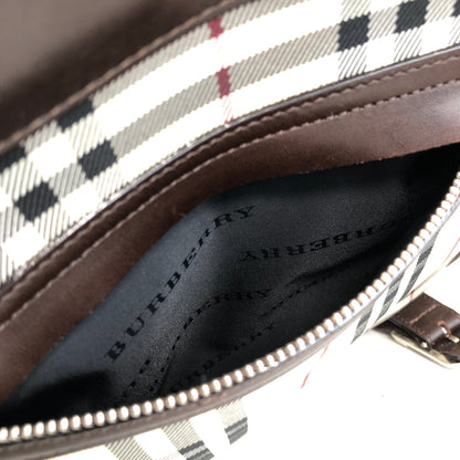 BURBERRY Nova Check Backpack Beige Vintage anxvnm