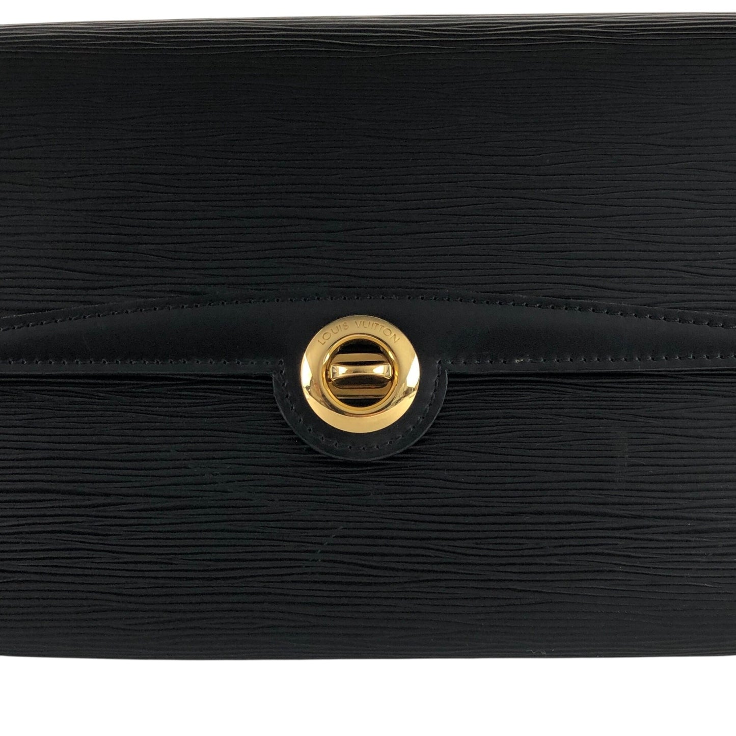 LOUIS VUITTON Epi Shoulder bag Black Vintage n8324t