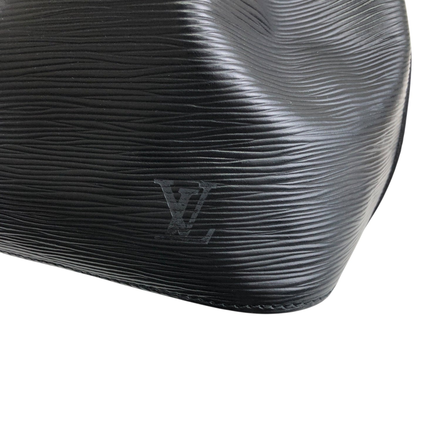 LOUIS VUITTON Epi Logo Shoulder bag Black M59012 Vintage yahgim