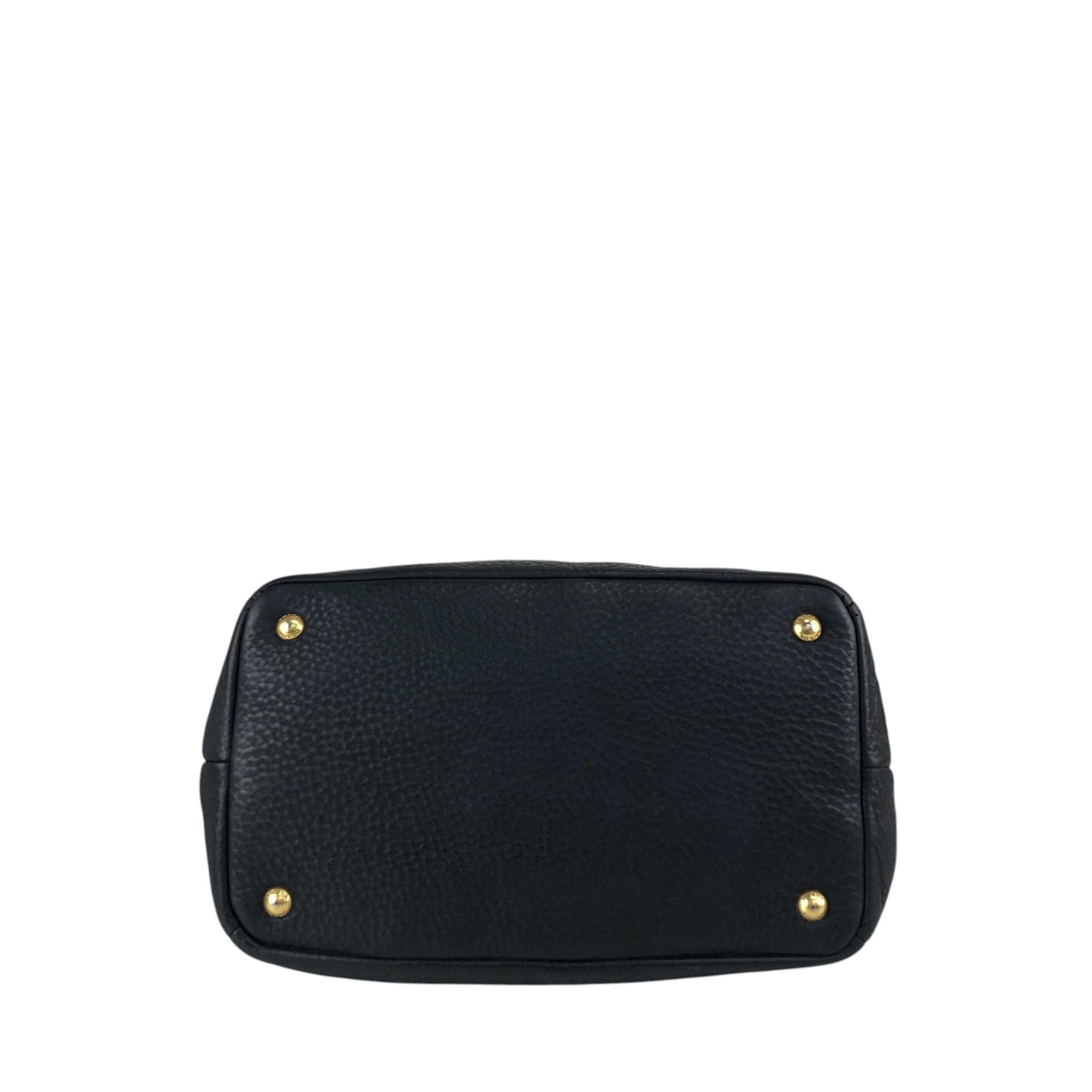 PRADA Logo Totebag Black Vintage fpj5iw