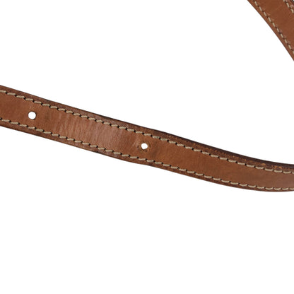 CELINE Macadam Triomphe Shoulder bag Brown Vintage hddfhp