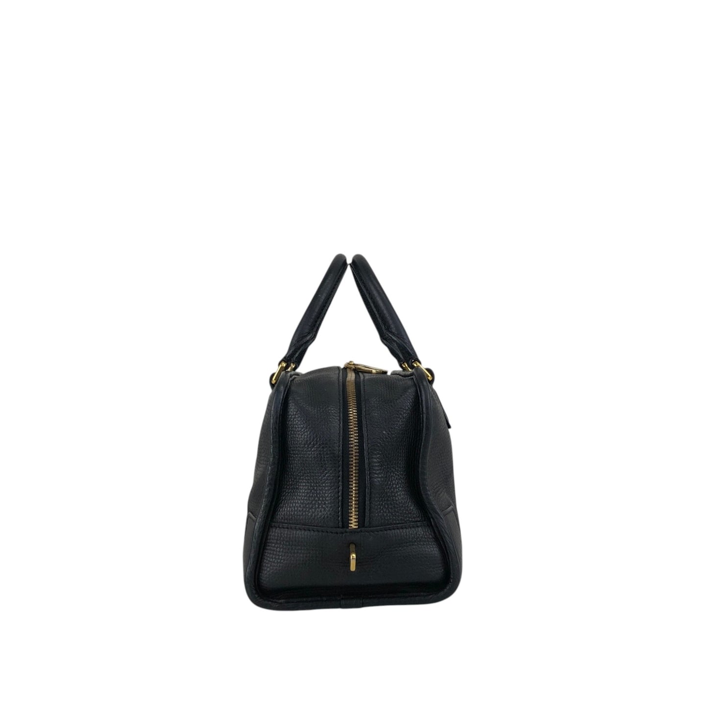 LOEWE Amazona28 Anagram Handbag Boston bag Black Vintage n43dbr
