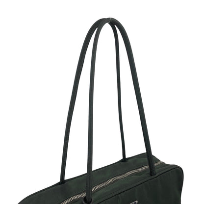 PRADA Tessuto Triangle Logo Padlock Khaki Vintage nxydgr