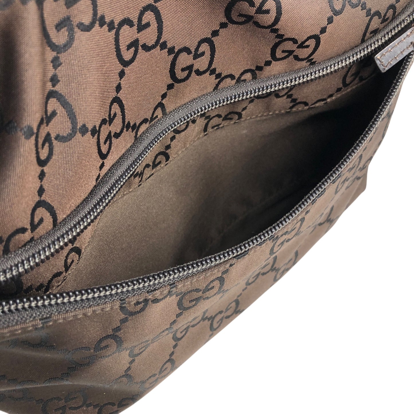 GUCCI GG Canvas Shoulder bag Brown Vintage bu2ikv