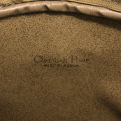 Christian Dior Small Honeycomb Pattern Logo Shoulder bag Beige Vintage ptj22k