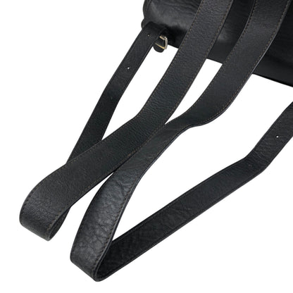 GUCCI Bamboo Backpack Black Vintage thtsm7