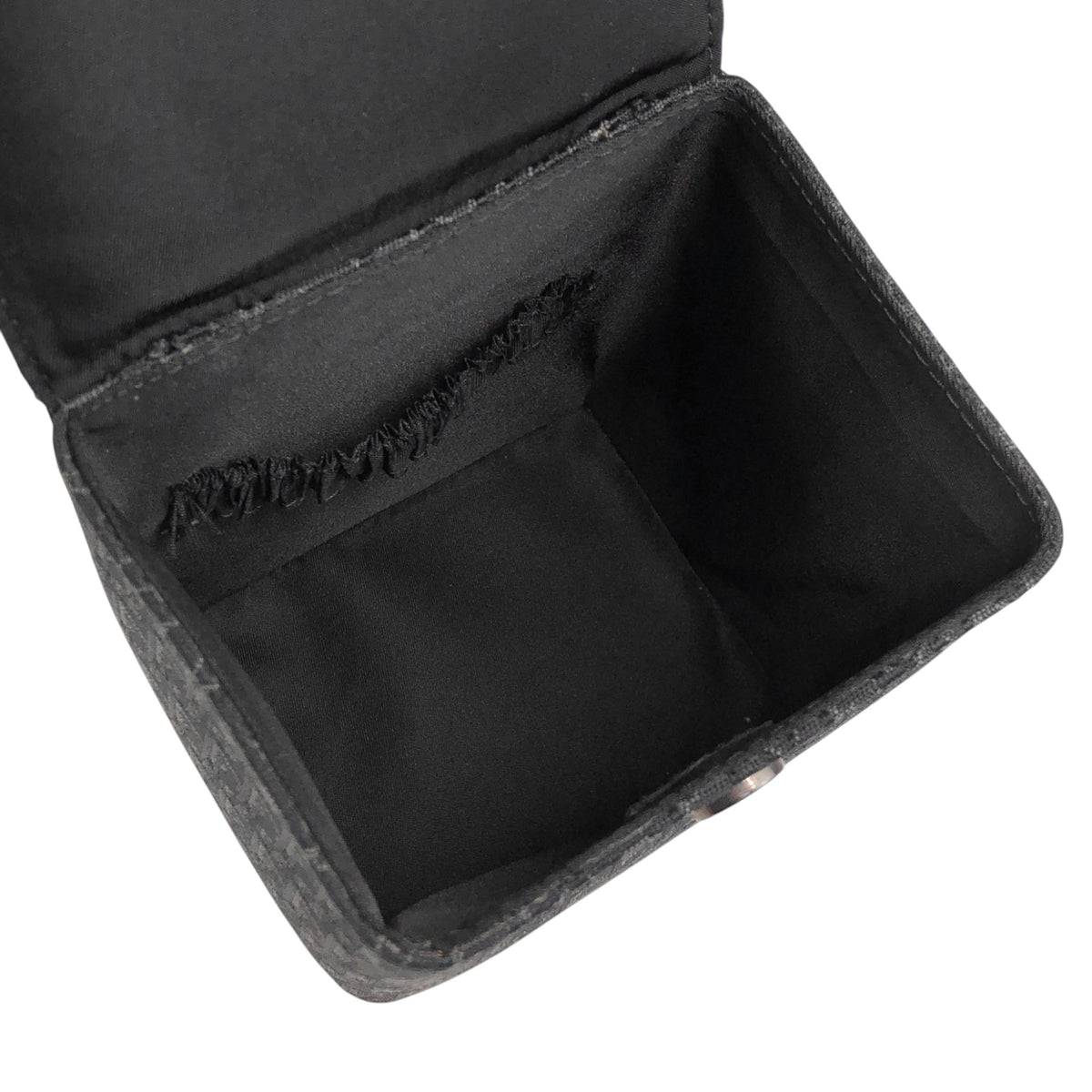 Christian Dior Logo Trotter Small Handbag Vanity bag Black Vintage kebsei