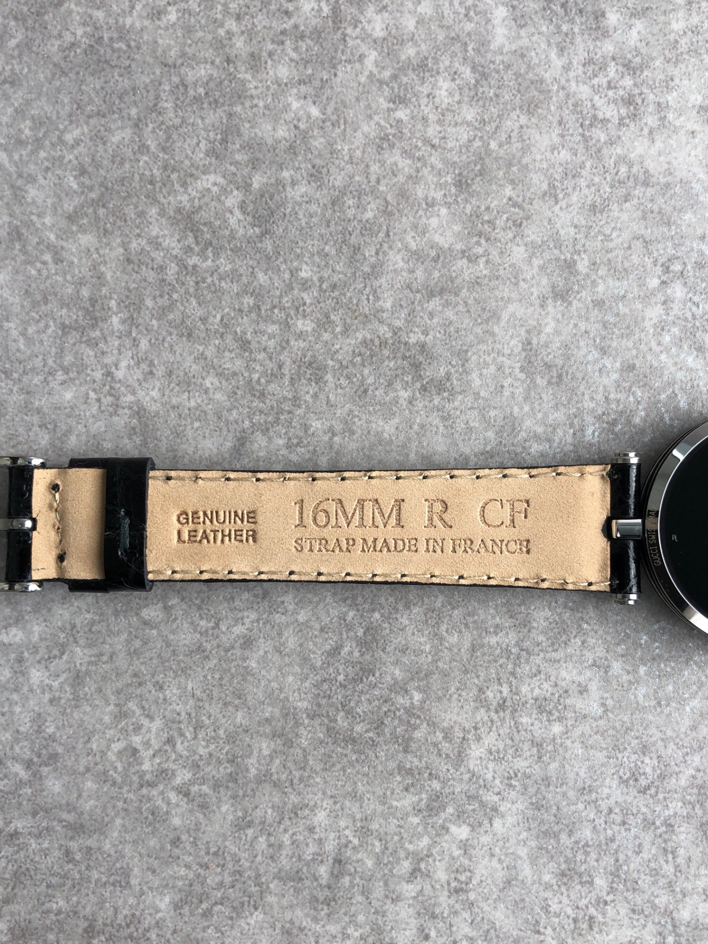GUCCI Sherry Line Watch Silver×Black 2040Ｍ Vintage asvi62