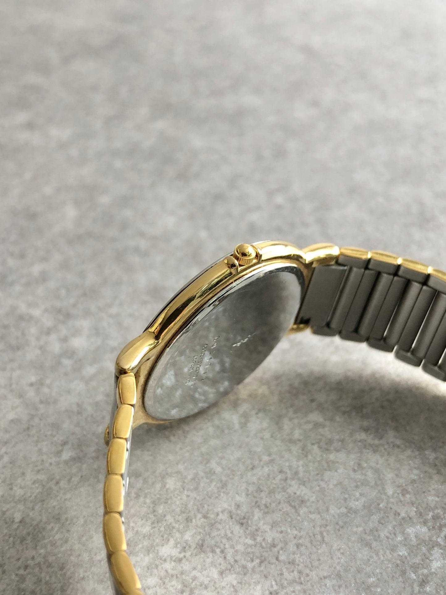 Yves Saint Laurent Quartz Watch Silver 4620-62267Y Vintage aje2i6